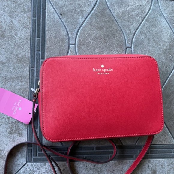 kate spade Handbags - Kate Spade New York Harper Crossbody Candied Cherry